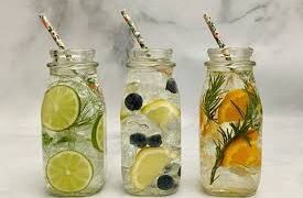 cara membuat infus water alami