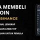 cara beli bitcoin di Binance